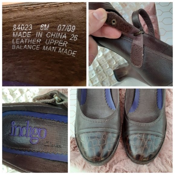 Clarks Vintage Mary Jane Pinup Pumps Retro Comfort Heels Granny Aestethic 6 - Picture 8 of 8